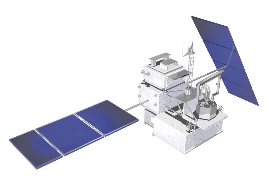 GPM主衛星のイメージ図